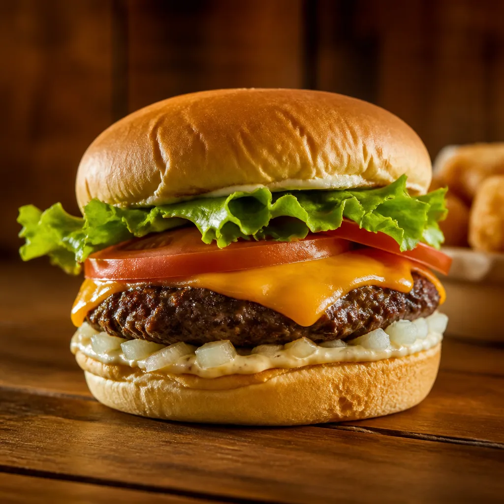 Barrel Cheeseburger