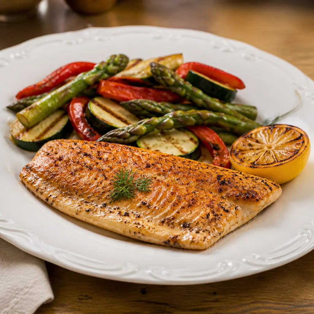 Grilled Rainbow Trout